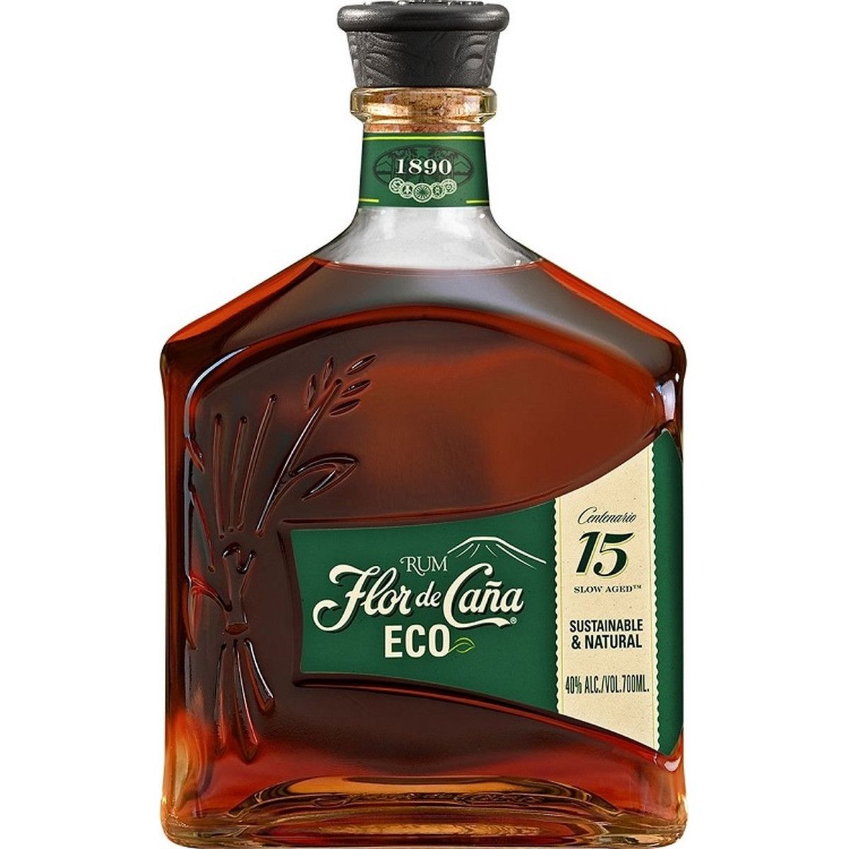 FLOR DE CANA ECO 15 YEARS OLD 750ML MIAMI LIQUOR WINE STORE