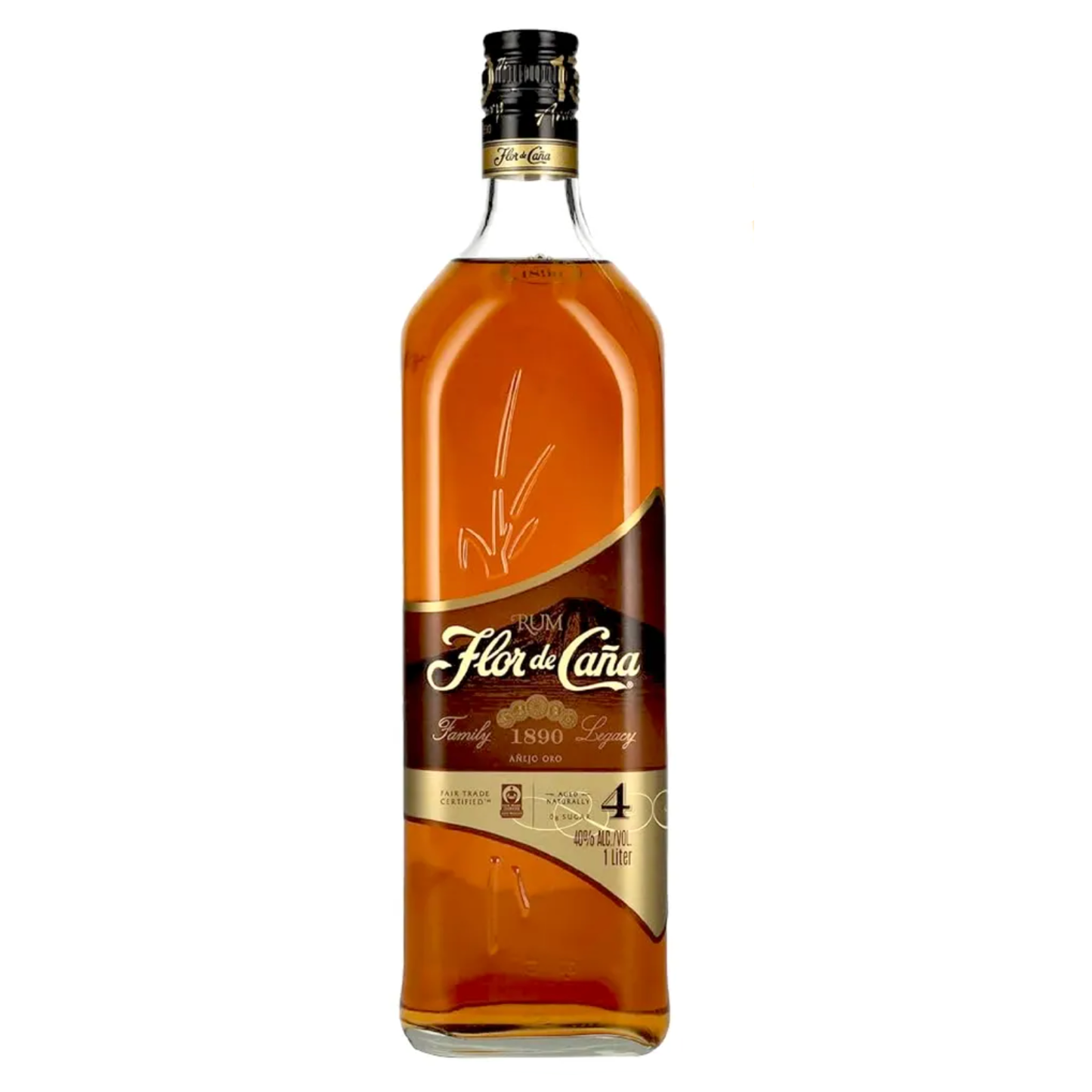 FLOR DE CANA GOLD 1L MIAMI LIQUOR WINE STORE