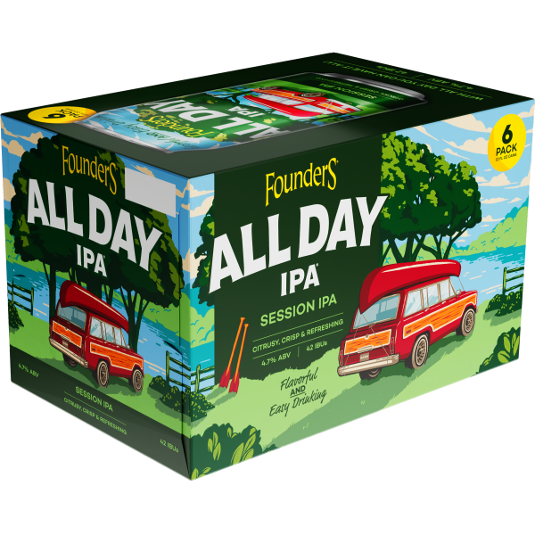 FOUNDERS ALL DAY IPA 6PK CAN MIAMI LIQUOR WINE STORE