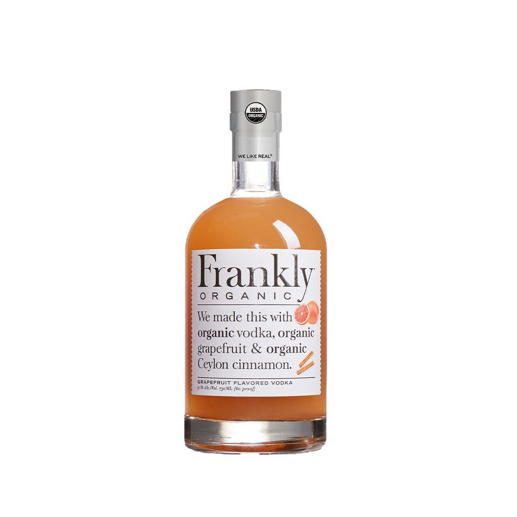 FRANKLY ORGANIC GRAPEFRUIT VODKA 750ML MIAMI LIQUOR WINE STORE