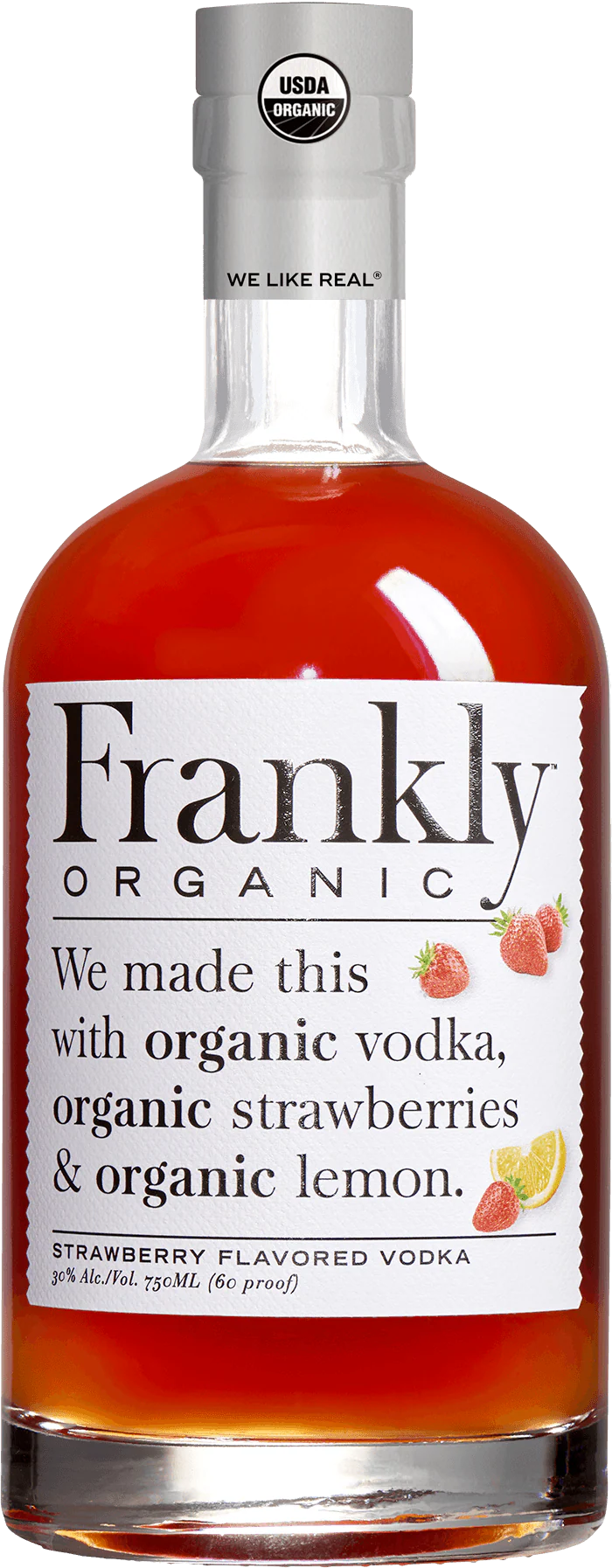 FRANKLY ORGANIC STRAWBERRY VODKA MIAMI LIQUOR WINE STORE