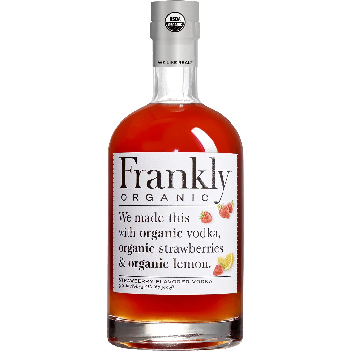 FRANKLY ORGANIC STRAWBERRY VODKA MIAMI LIQUOR WINE STORE