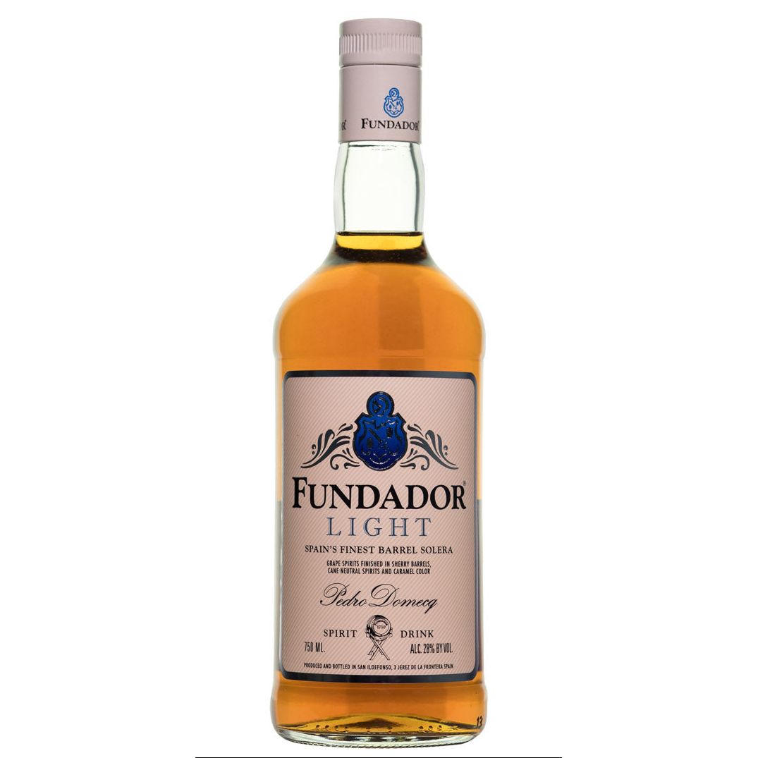 FUNDADOR LIGHT BRANDY 750ML MIAMI LIQUOR WINE STORE