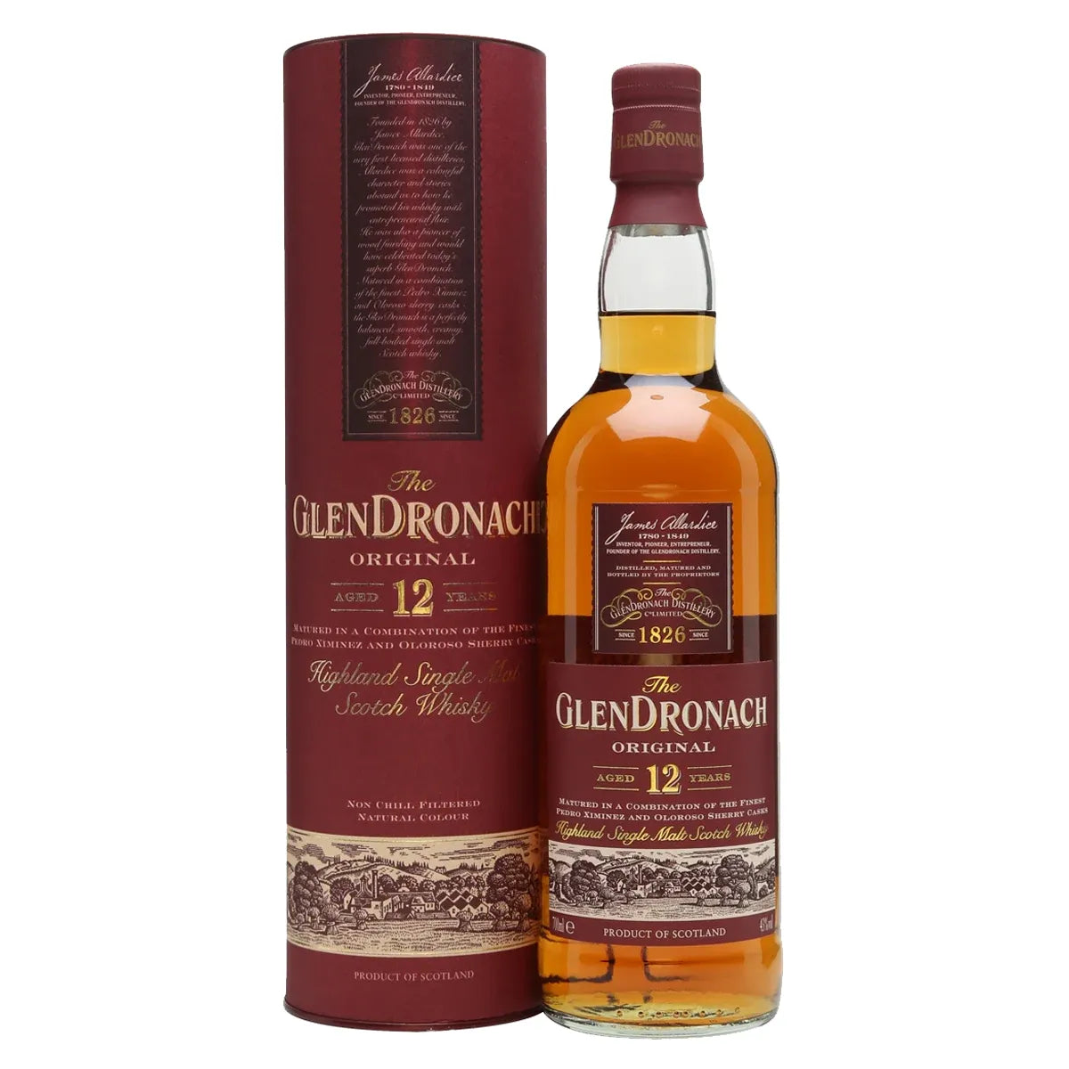 GLENDRONACH AGED 12 YEARS 750ML MIAMI LIQUOR WINE STORE