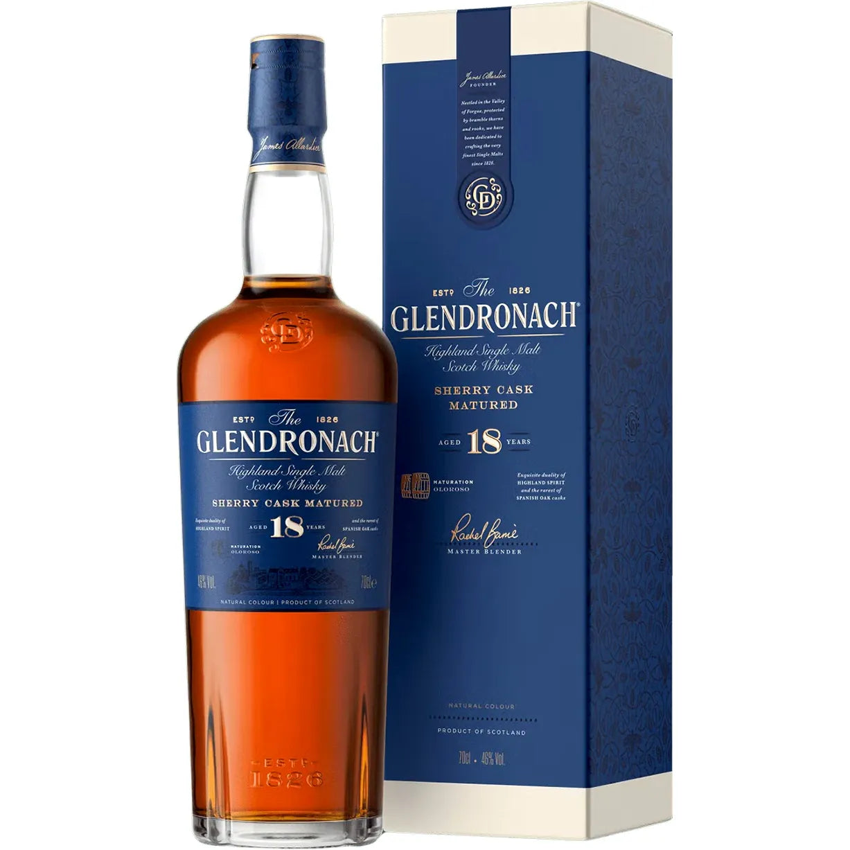 GLENDRONACH AGED 18 YEARS 750ML MIAMI LIQUOR WINE STORE