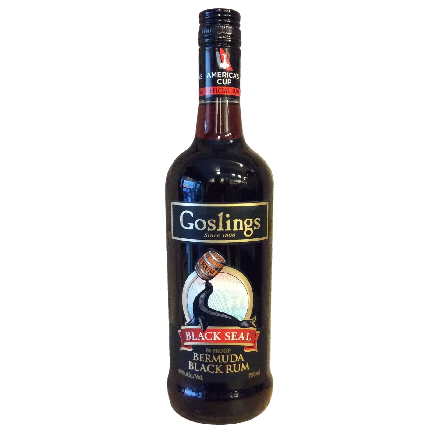 GOSLING'S BLACK SEAL BERMUDA RUM 750ML MIAMI LIQUOR WINE STORE