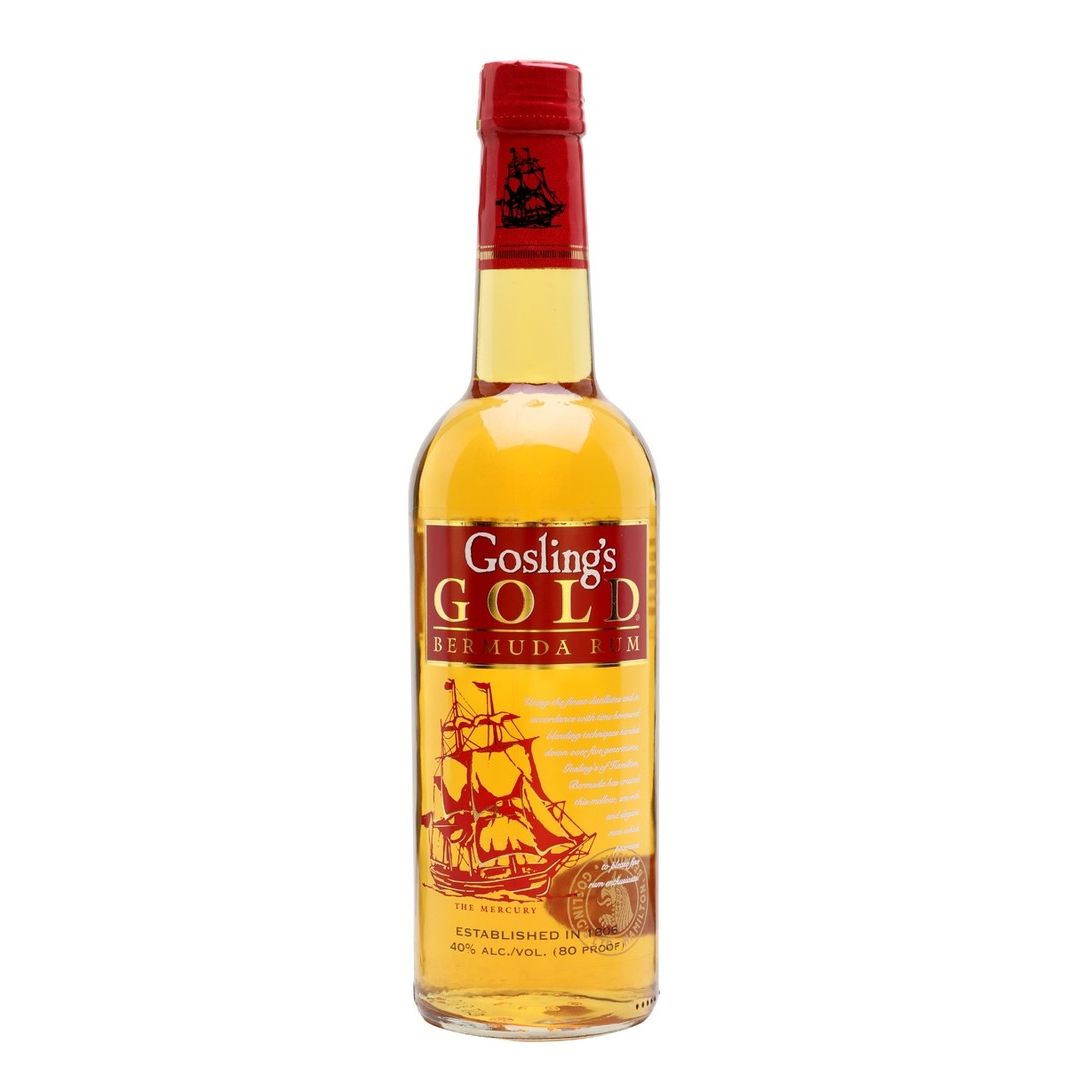GOSLING'S GOLD BERMUDA RUM 750ML MIAMI LIQUOR WINE STORE