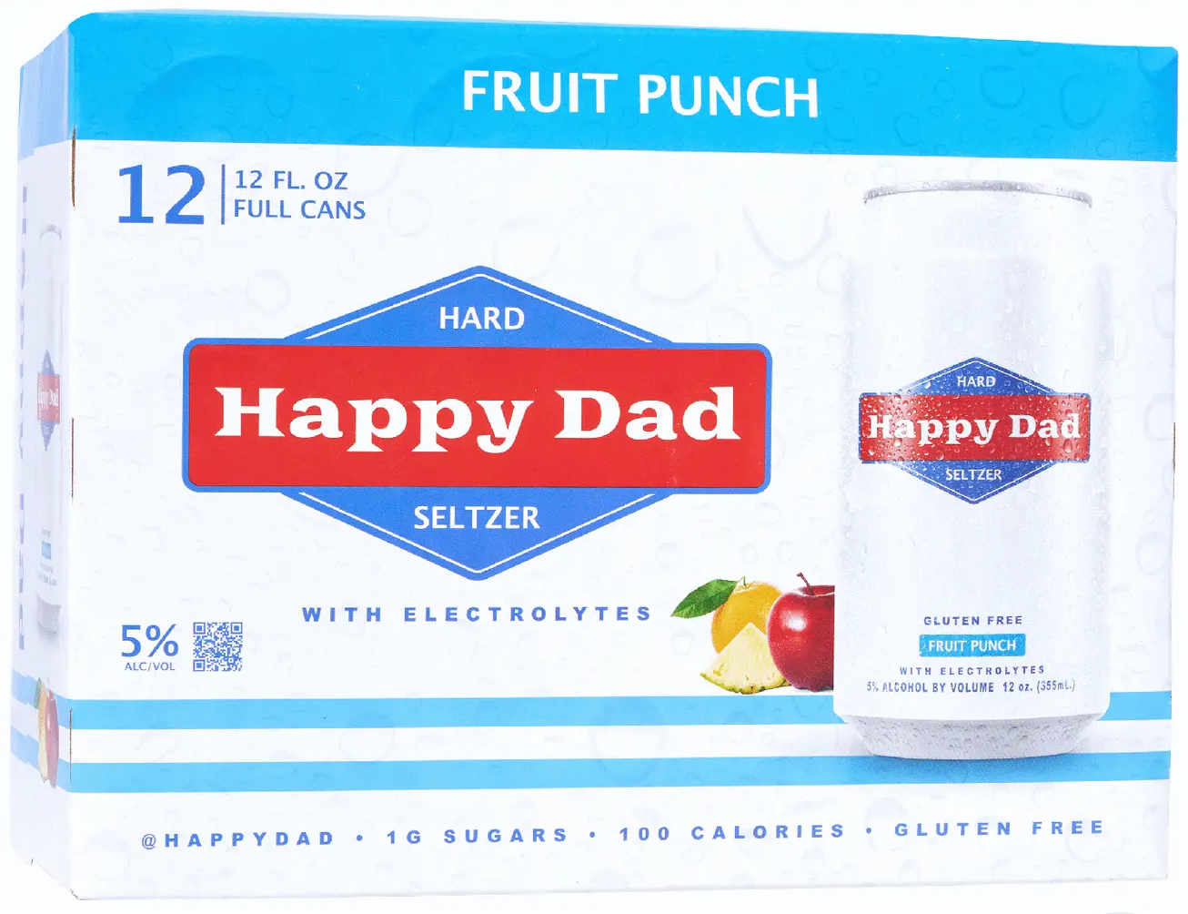 HAPPY DAD 12PK FRUIT PUCH MIAMI LIQUOR WINE STORE