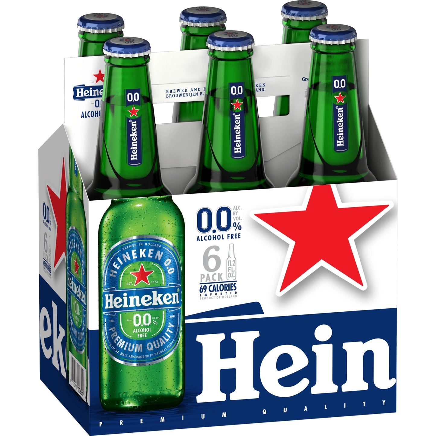 HEINEKEN 0.0 BOTTLE 6PK MIAMI LIQUOR WINE STORE
