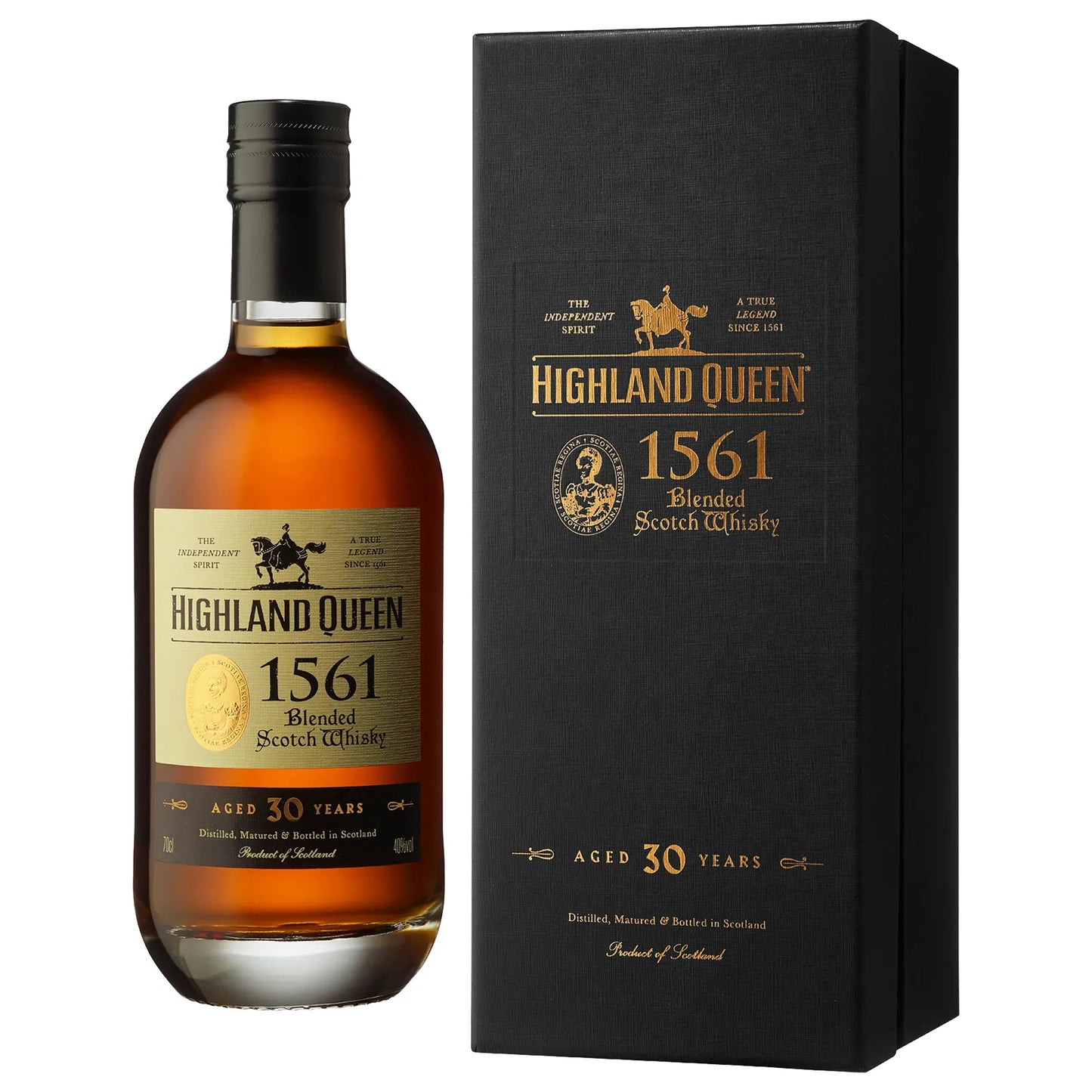 HIGHLAND QUEEN 1561 30 YEARS BLENDED SCOTCH WISKEY 750ML MIAMI LIQUOR WINE STORE