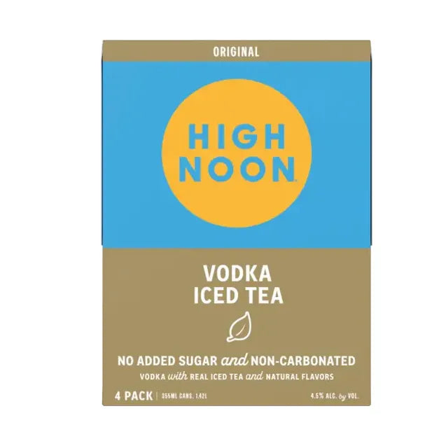 HIGH NOON 4PK VODKA ICE TEA MIAMI LIQUOR WINE STORE