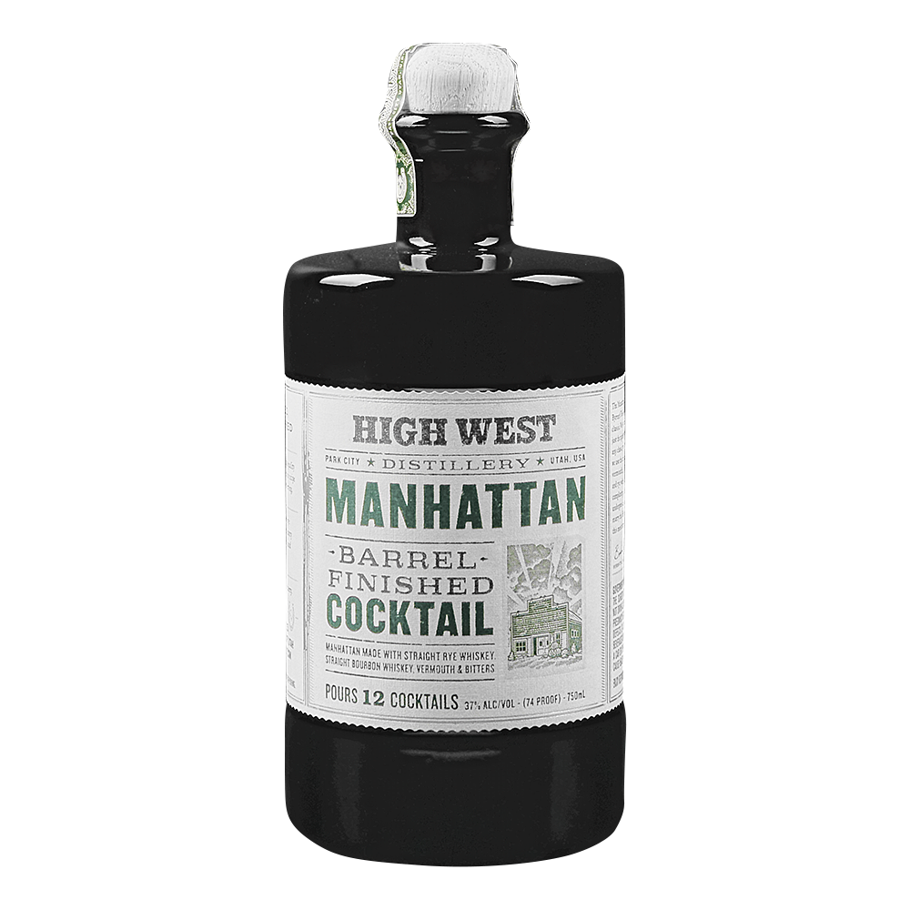 HIGH WEST COCKTAIL MANHATTAN 750ML MIAMI LIQUOR WINE STORE