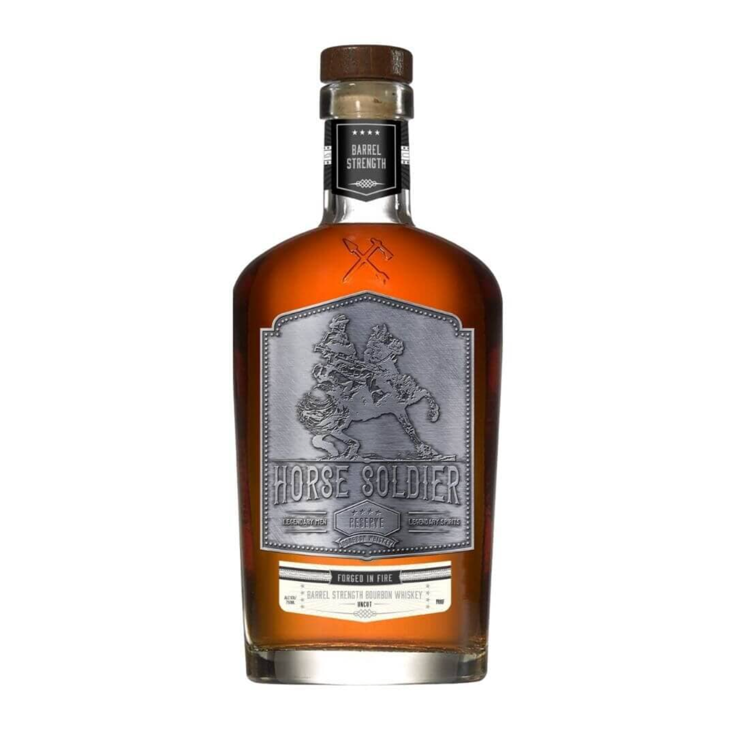 HORSE SOLDIER BARREL STRENGHT BOURBON WHISKEY 750ML MIAMI LIQUOR WINE STORE