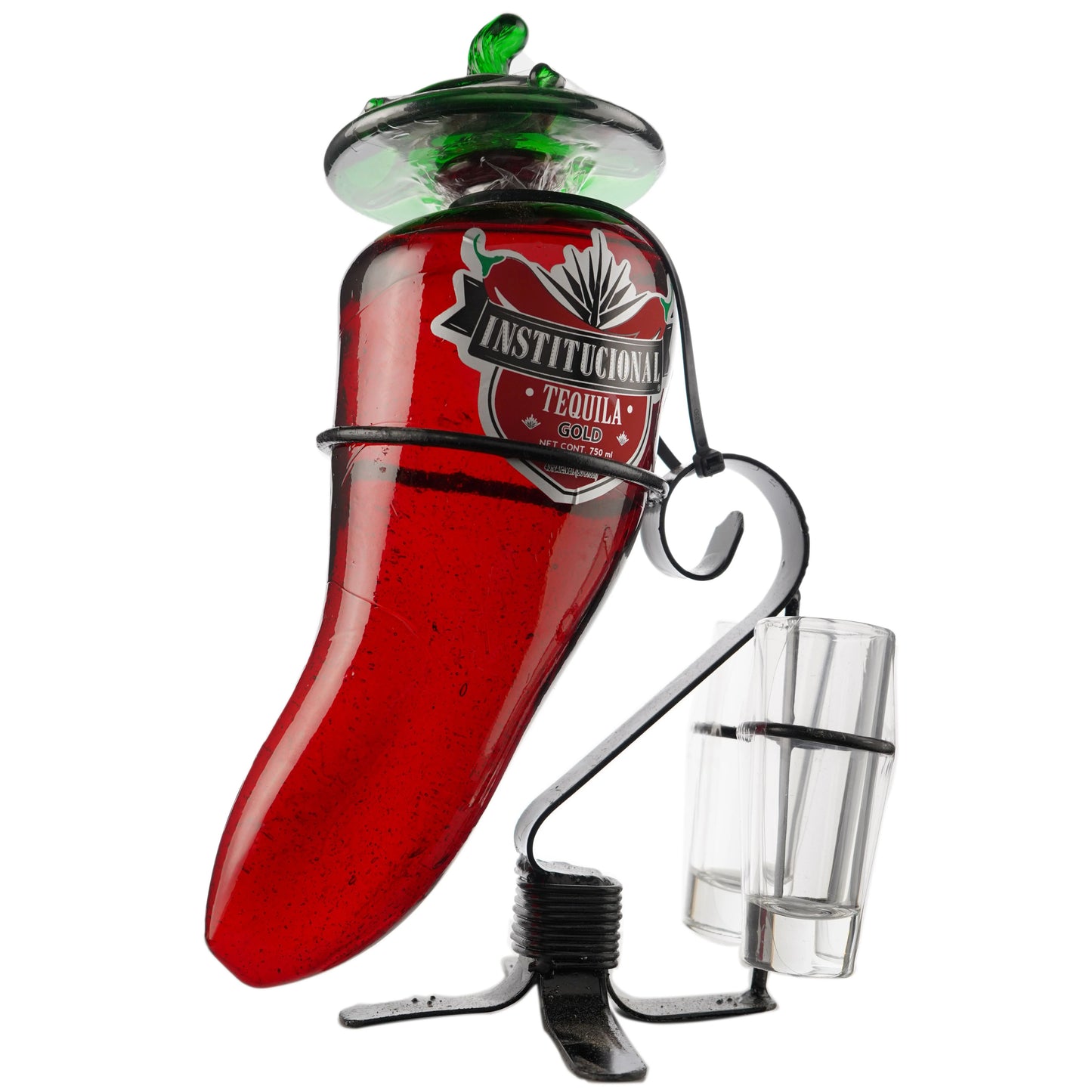 INSTITUCIONAL TEQUILA CHILE PEPPER GOLD 750ML MIAMI LIQUOR WINE STORE