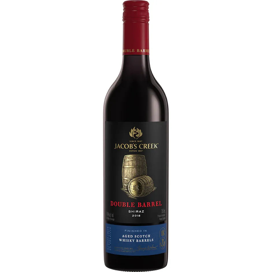JACOB'S CREEK DOUBLE BARREL SHIRAZ AGED SCOTCH 750ML MIAMI LIQUOR WINE STORE