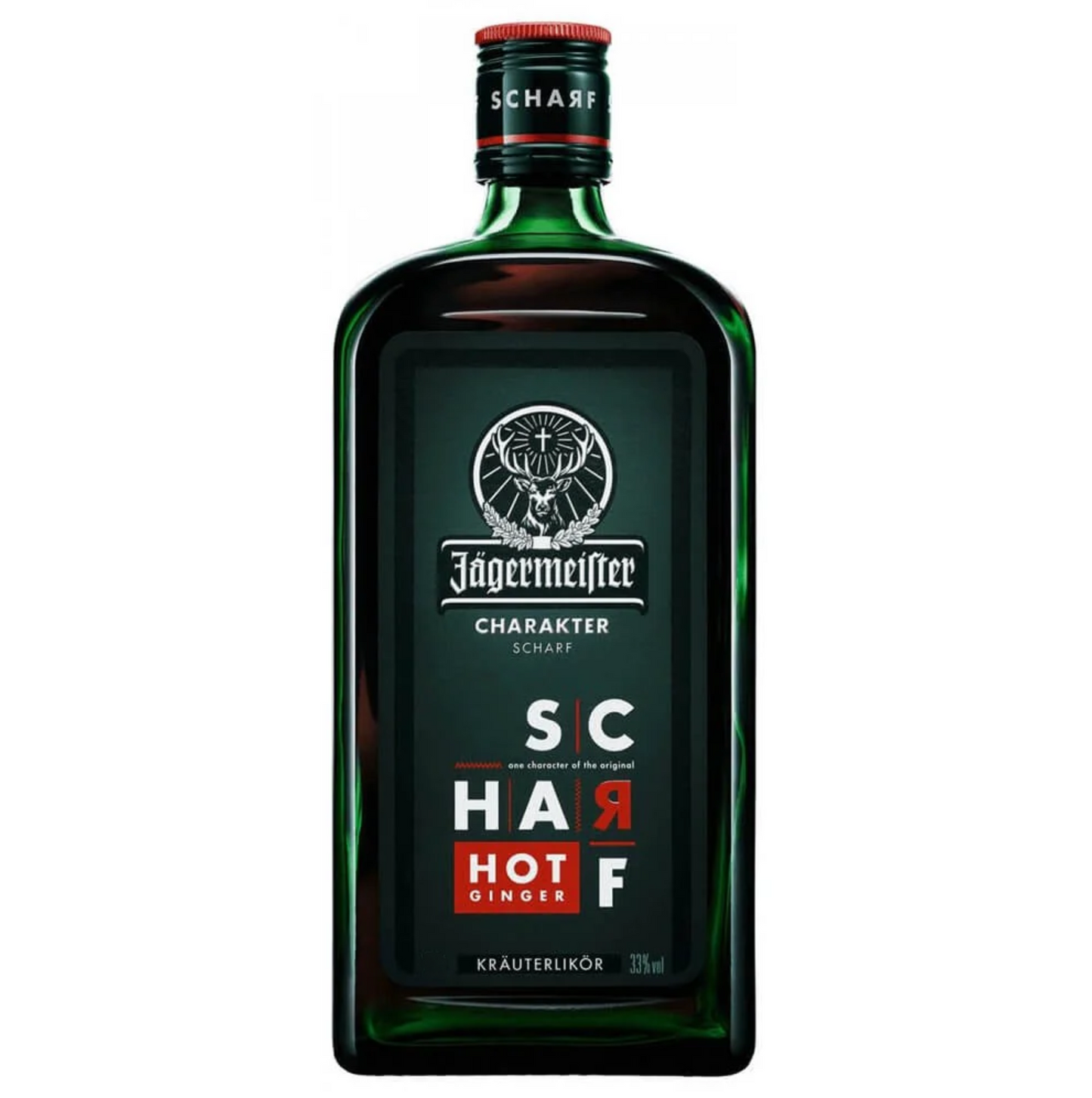 JAGERMEILTER SCHARF HOT GINGER GERMAN HERBAL LIQUEUR 750ML