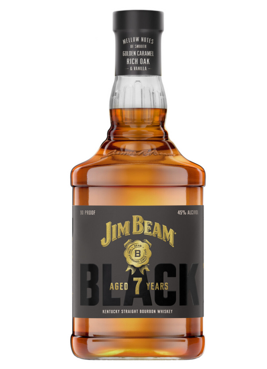 JIM BEAM BLACK AGED 7 YEARS 750ML MIAMI LIQUOR WINE STORE