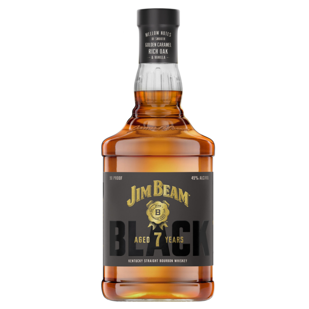 JIM BEAM BLACK AGED 7 YEARS 750ML MIAMI LIQUOR WINE STORE