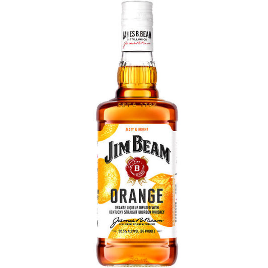 JIM BEAM ORANGE 750ML MIAMI LIQUOR WINE STORE