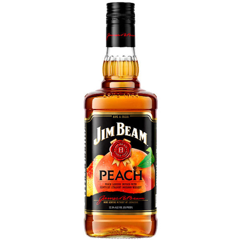 JIM BEAM PEACH 750ML MIAMI LIQUOR WINE STORE