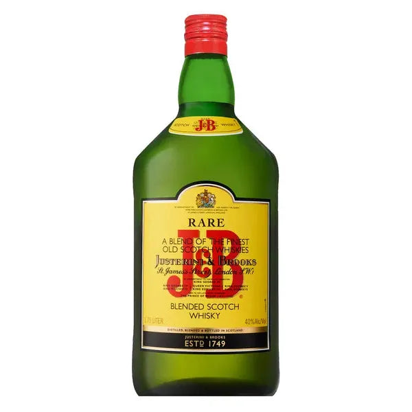 J & B RARE SCOTCH 86 1.75L MIAMI LIQUOR WINE STORE