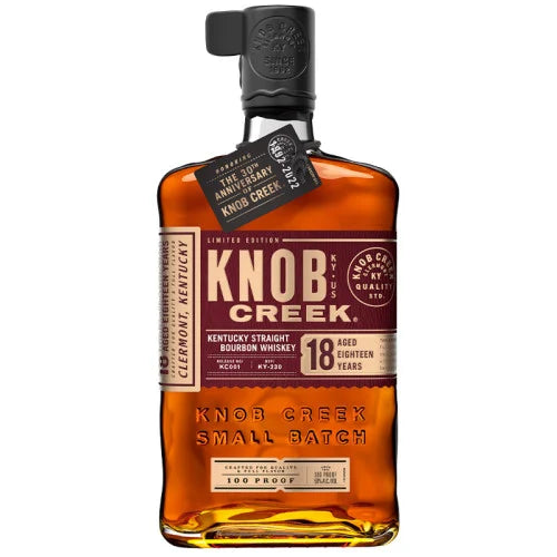KNOB CREEK 100 AGED 18 YEARS 750ML MIAMI LIQUOR WINE STORE
