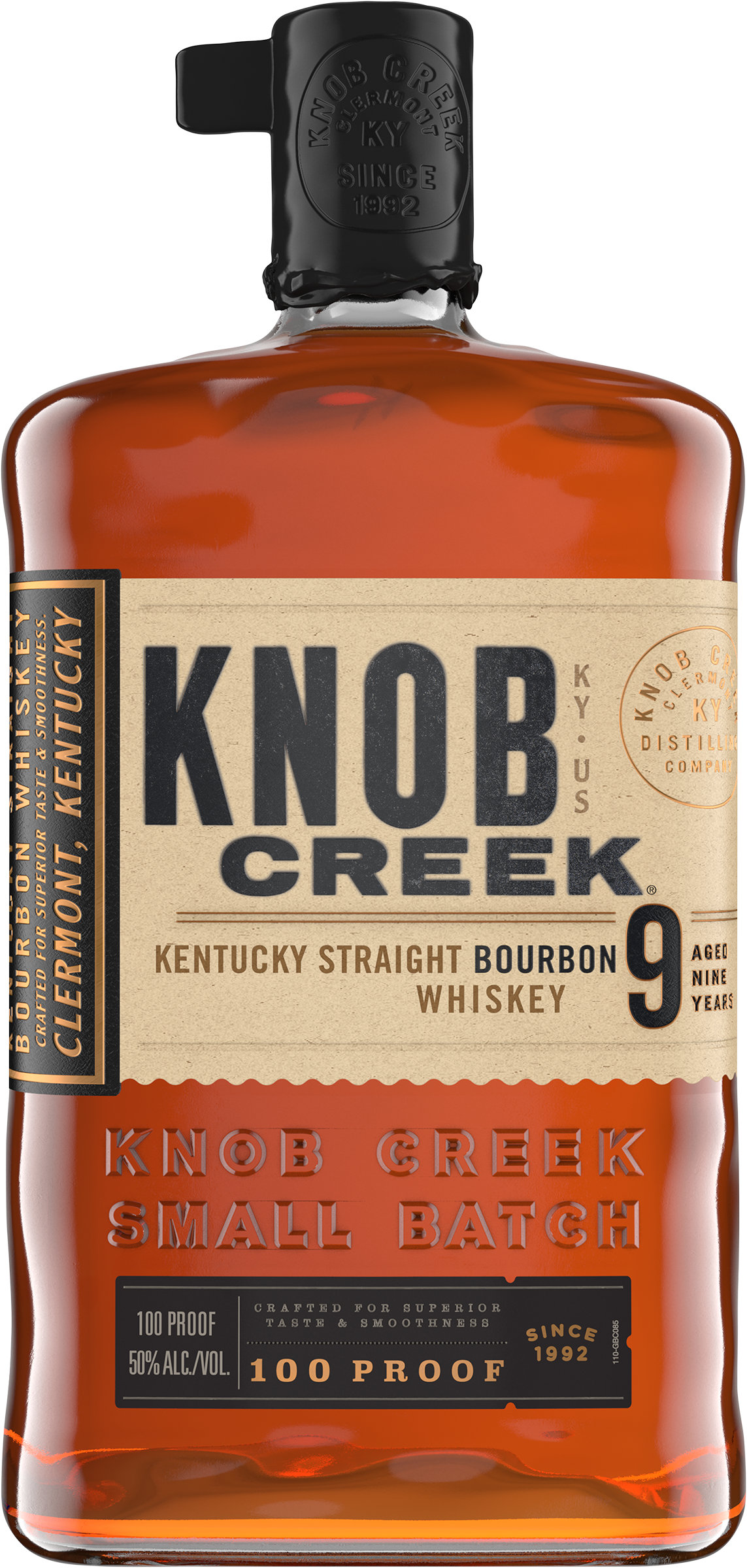 KNOB CREEK 100 AGED 9 YRS 1.75L MIAMI LIQUOR WINE STORE