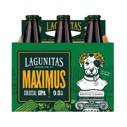 LAGUNITAS 6PK BOTTLE MAXIMUS MIAMI LIQUOR WINE STORE