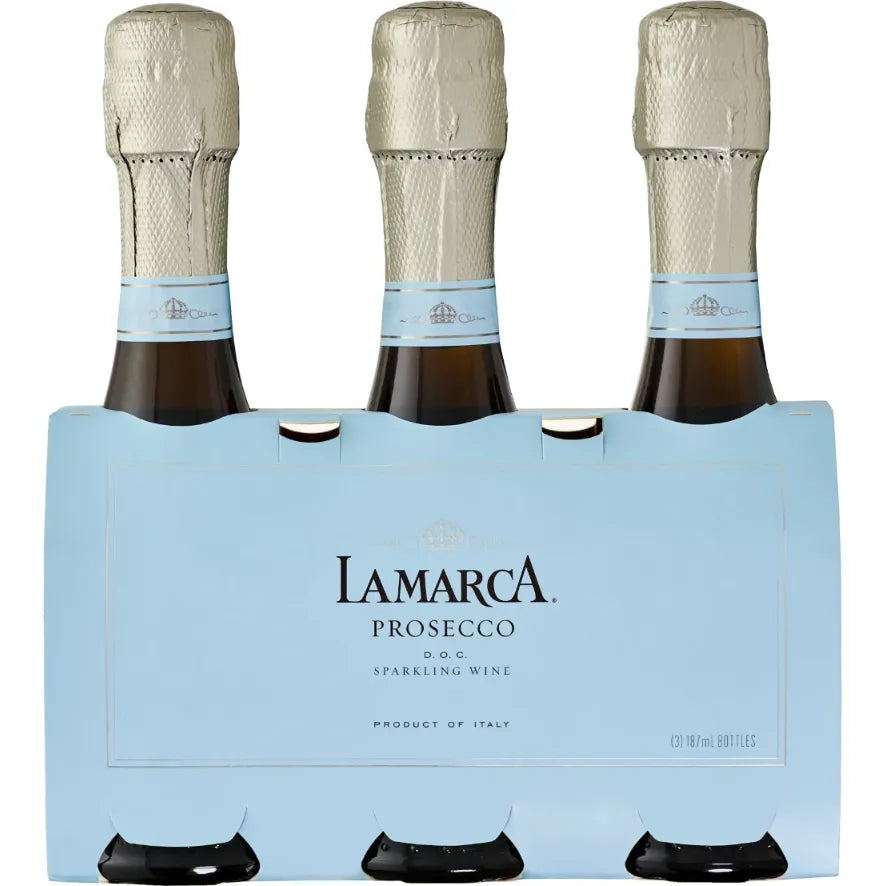LAMARCA PROSECCO 3PK 187ML MIAMI LIQUOR WINE STORE