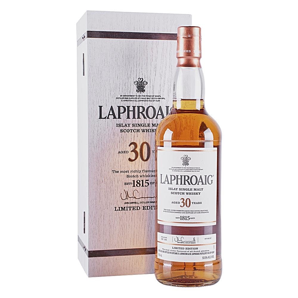 LAPHROAIG 30 YEARS OLD 750ML MIAMI LIQUOR WINE STORE