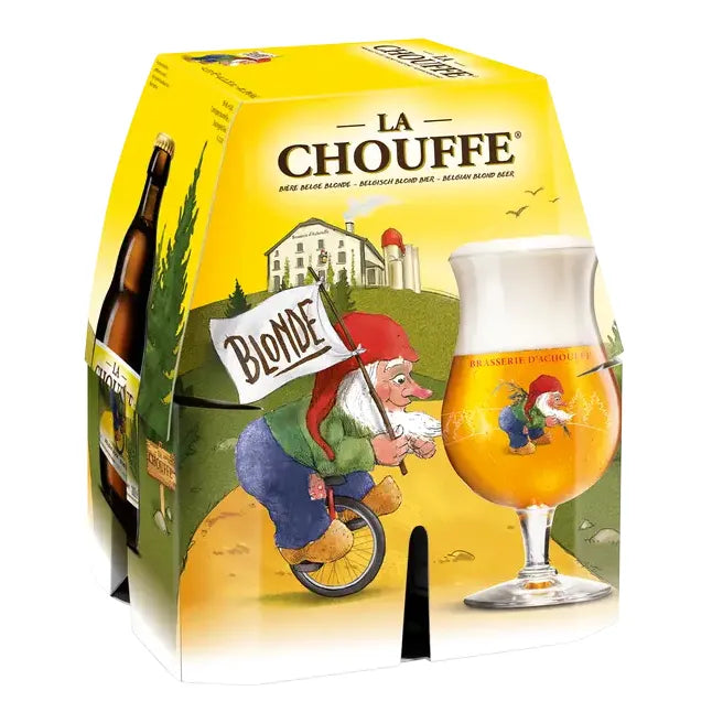 LA CHOUFFE BLONDE 4PK BOTTLE MIAMI LIQUOR WINE STORE