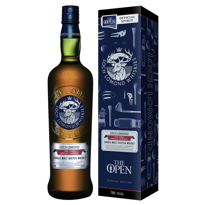 LOCH LOMOND THE OPEN SPECIAL EDITION SCOTCH WHISKEY 750ML MIAMI LIQUOR WINE STORE