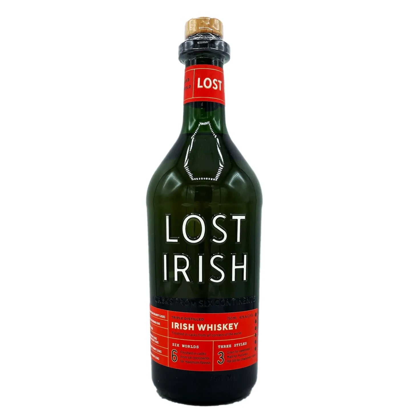 LOST IRISH IRISH WHISKEY 750ML MIAMI LIQUOR WINE STORE
