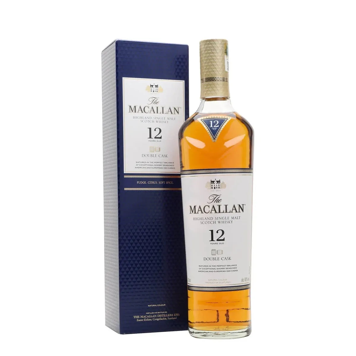 MACALLAN DOUBLE CASK 12 YEARS OLD 750ML MIAMI LIQUOR WINE STORE