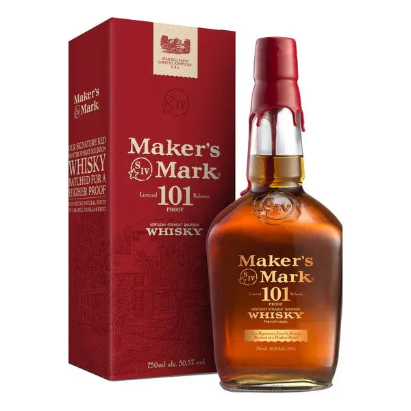 MAKER'S MARK 101 PROOF 750ML MIAMI LIQUOR WINE STORE
