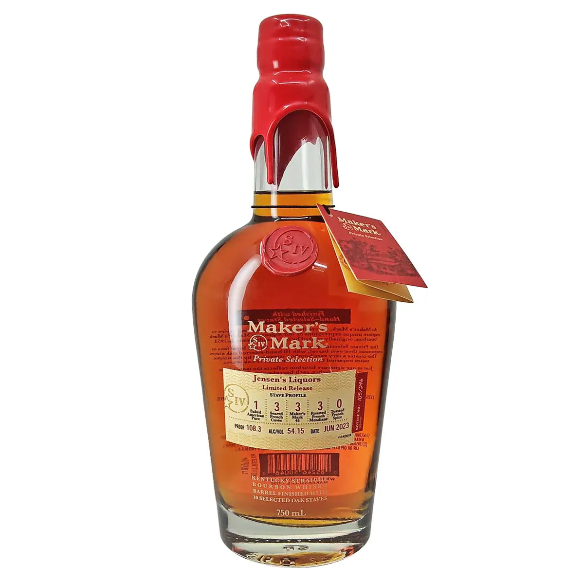 MAKER'S MARK PRIVATE SELECTION STRAIGHT BOURBON 750ML MIAMI LIQUOR WINE STORE