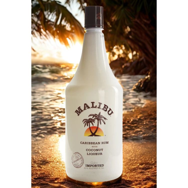 MALIBU COCONUT FLAVOR 1.75L MIAMI LIQUOR WINE STORE