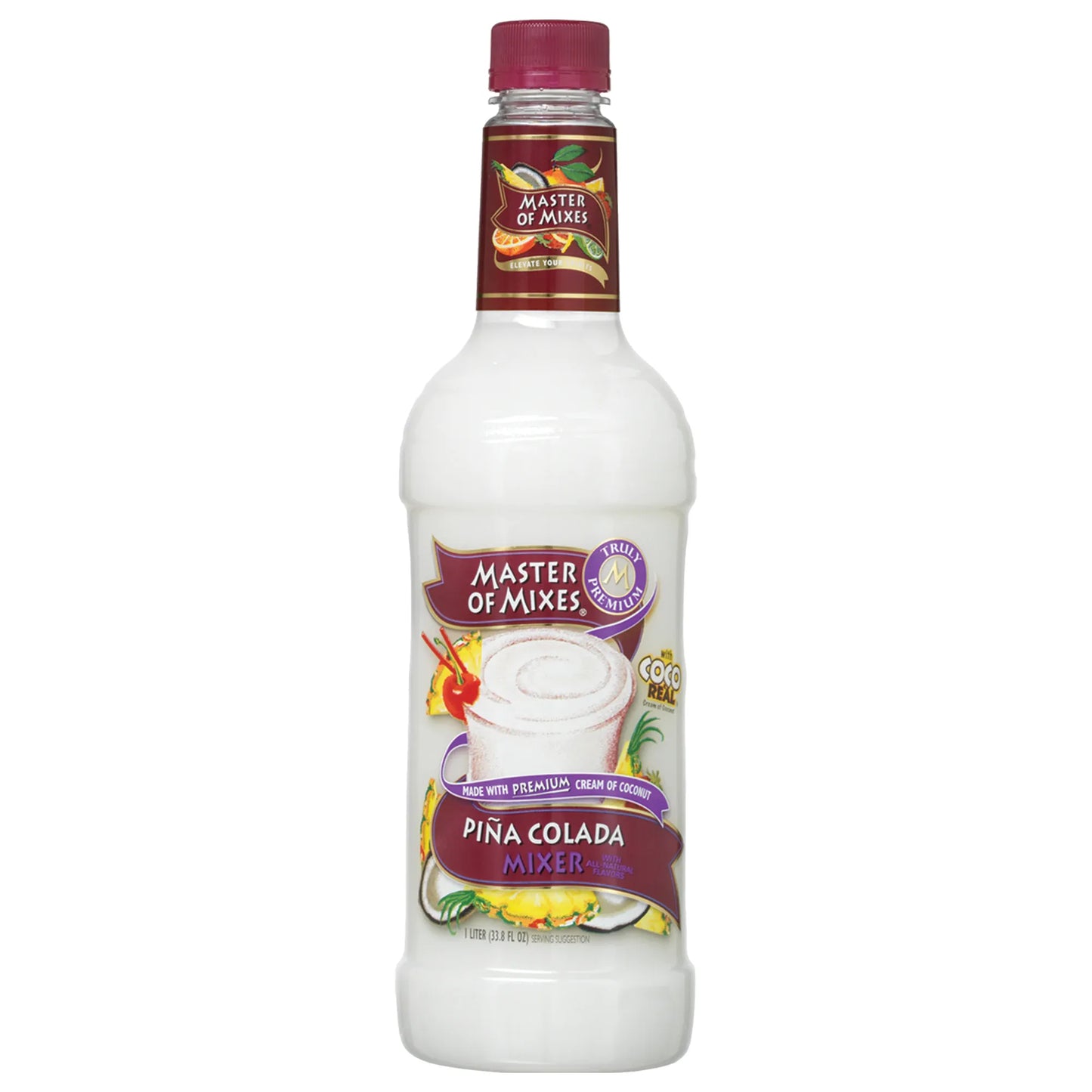 MASTER OF MIXES PINA COLADA 1L MIAMI LIQUOR WINE STORE