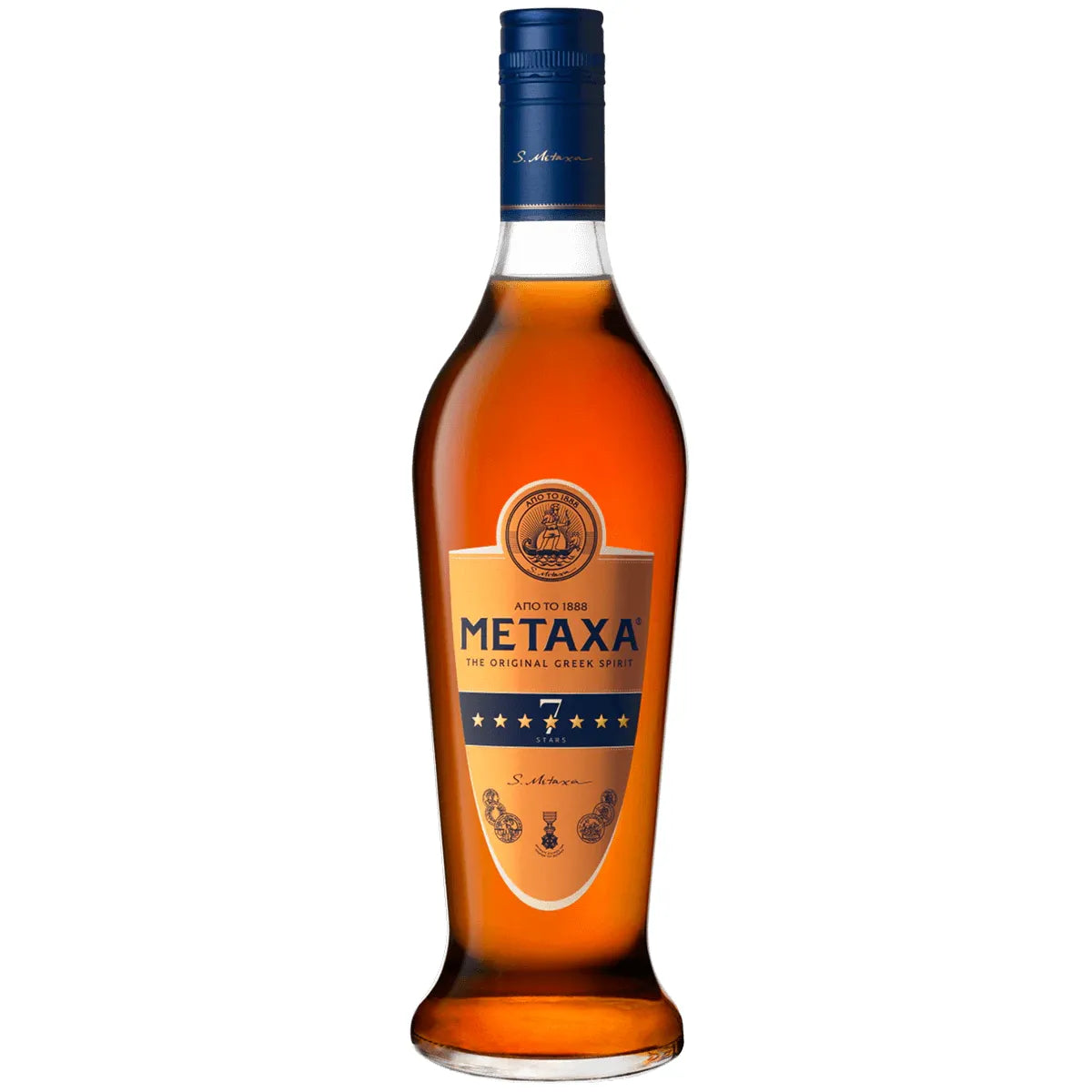 METAXA GREEK SPIRIT 7 STARS 750ML MIAMI LIQUOR WINE STORE
