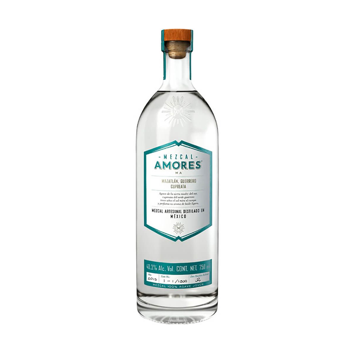 MEZCAL AMORES A. CUPREATA JOVEN 750ML MIAMI LIQUOR WINE STORE