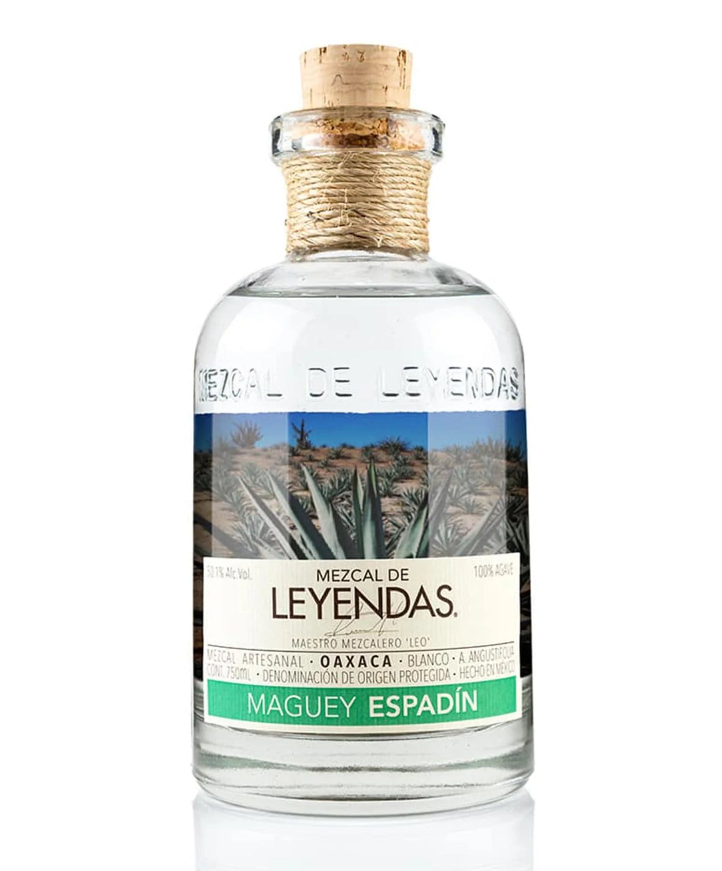 MEZCAL DE LEYENDAS MAGUEY ESPADIN 750ML MIAMI LIQUOR WINE STORE