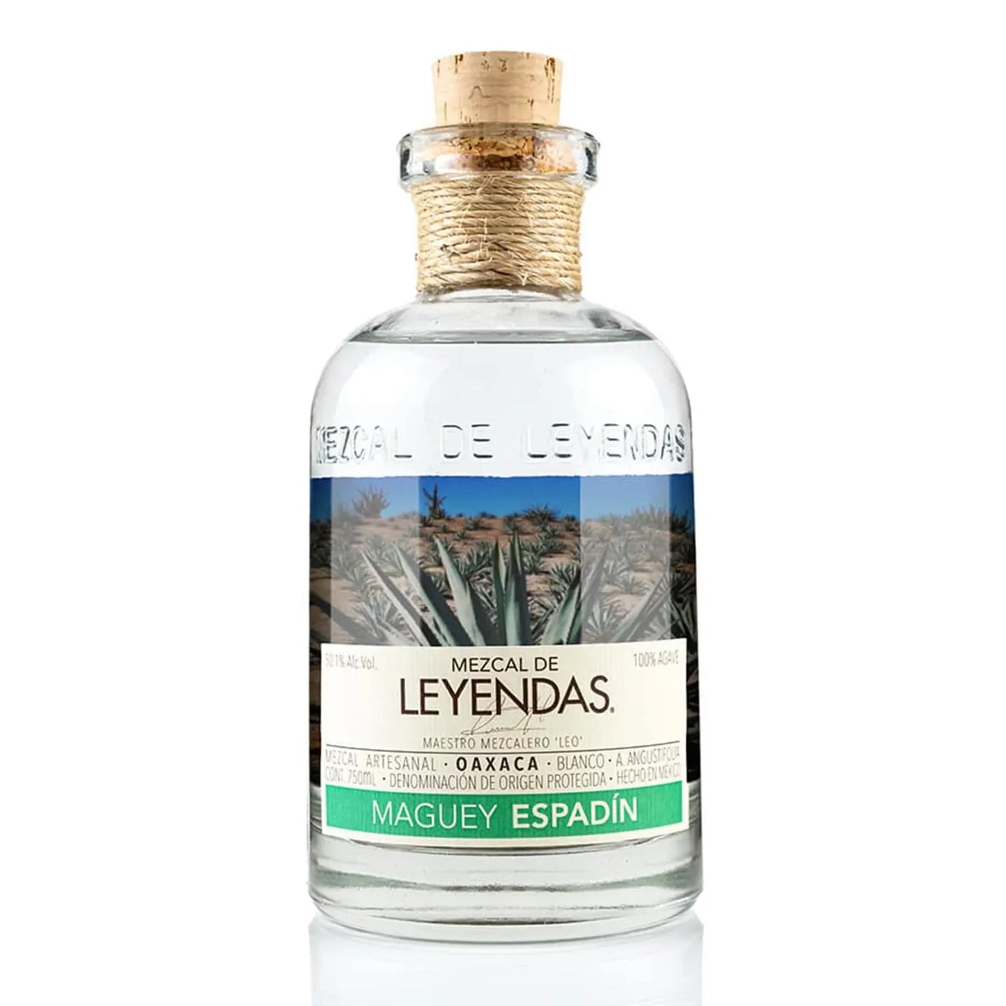 MEZCAL DE LEYENDAS MAGUEY ESPADIN 750ML MIAMI LIQUOR WINE STORE