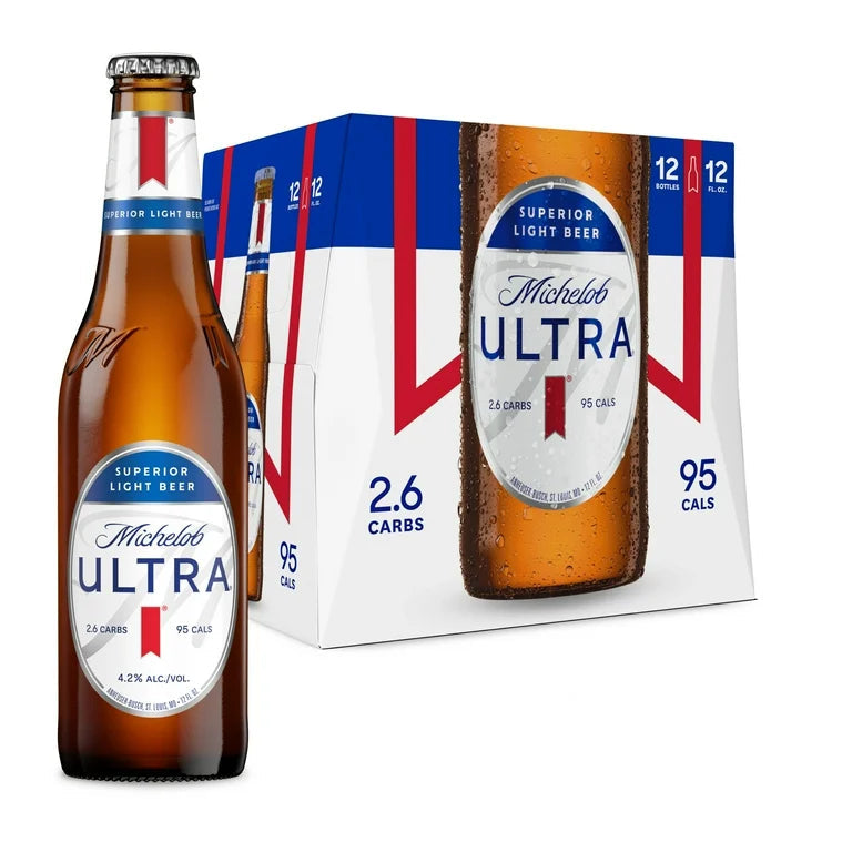 MICHELOB ULTRA 12PK BOTTLE MIAMI LIQUOR WINE STORE