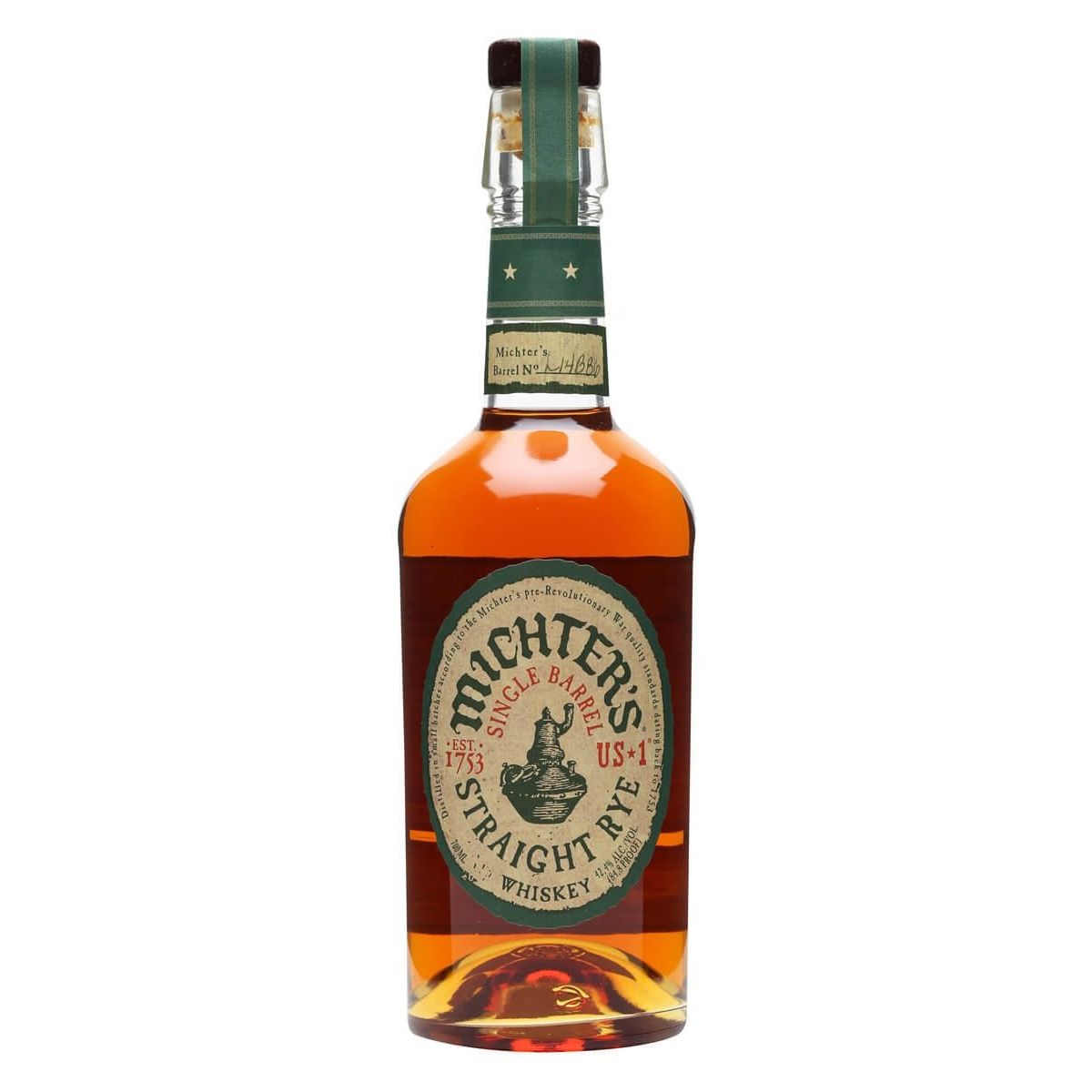 MICHTER'S STRAIGHT RYE 750ML MIAMI LIQUOR WINE STORE