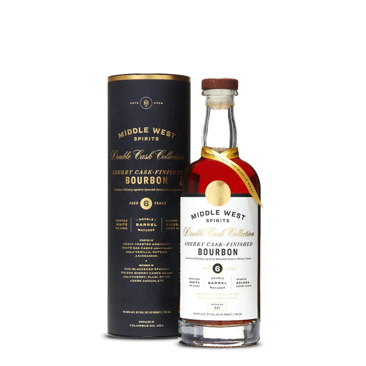 MIDDLE WEST DOUBLE CASK SHERRY CASK 6YRS 750ML MIAMI LIQUOR WINE STORE