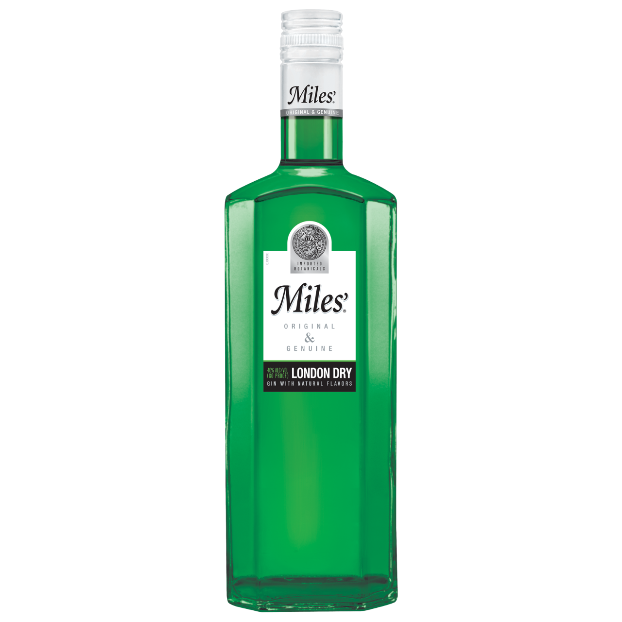 MILE'S LONDON GIN 1.75L MIAMI LIQUOR WINE STORE