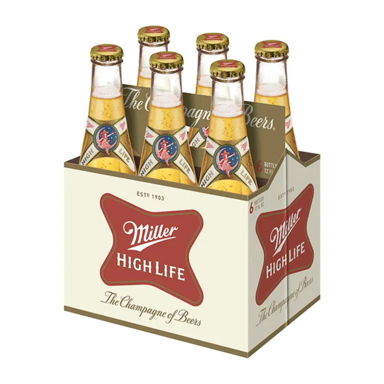 MILLER HIGH LIFE 6PK BOTTLE MIAMI LIQUOR WINE STORE