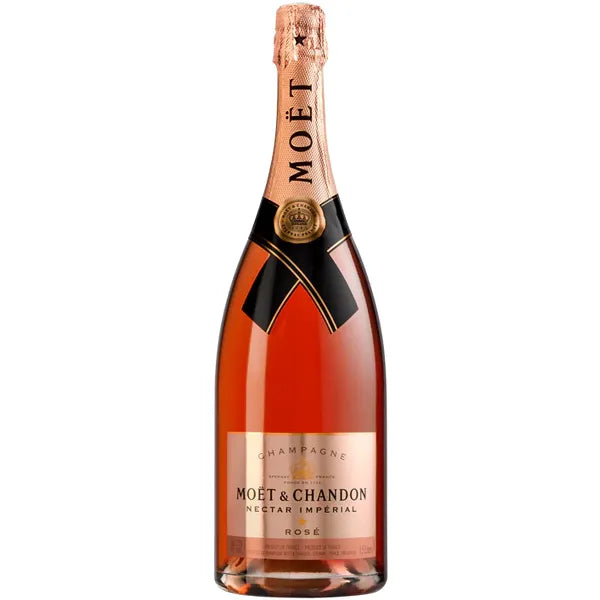 MOET & CHANDON NECTAR IMPERIAL ROSE 1.5L MIAMI LIQUOR WINE STORE