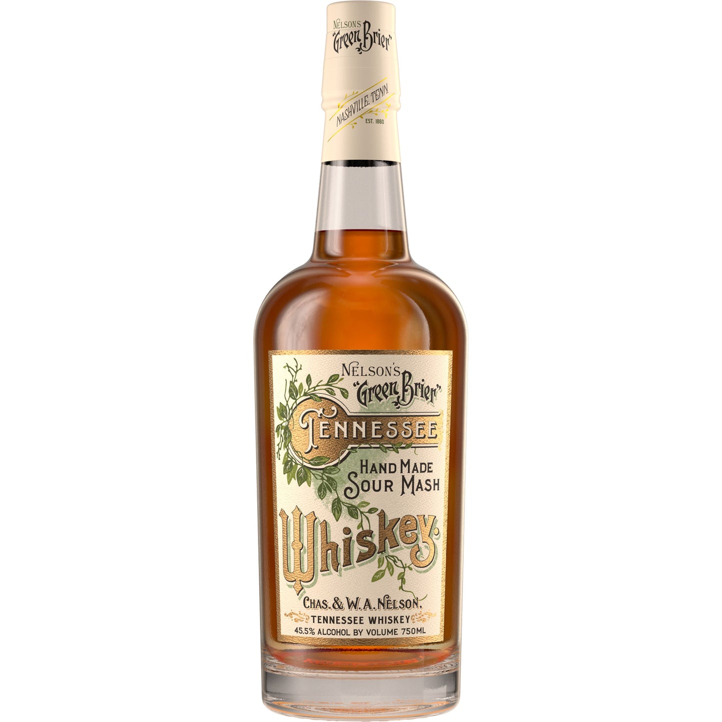 NELSON'S GREEN BRIER SOUR MASH 750ML MIAMI LIQUOR WINE STORE