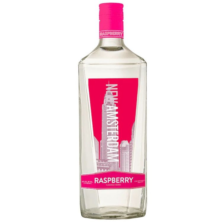 NEW AMSTERDAM RASPBERRY 1.75L MIAMI LIQUOR WINE STORE